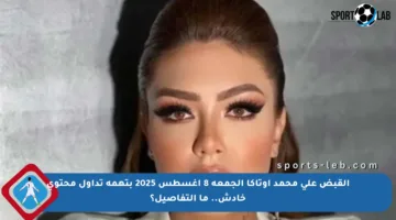 القبض على محمد أوتاكا الجمعة 8 أغسطس 2025 بتهمة تداول محتوى خادش.. ما التفاصيل؟